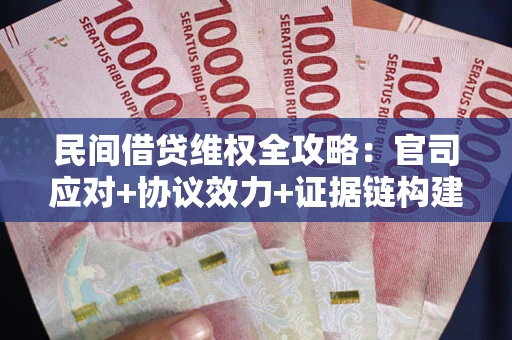 济南民间借贷维权全攻略：官司应对+协议效力+证据链构建指南