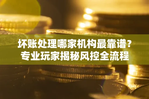 济南坏账处理哪家机构最靠谱？专业玩家揭秘风控全流程