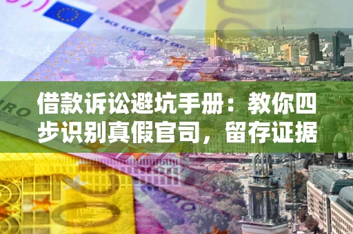 济南借款诉讼避坑手册：教你四步识别真假官司，留存证据不踩雷