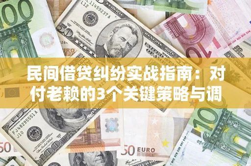 济南民间借贷纠纷实战指南：对付老赖的3个关键策略与调解盲区解析