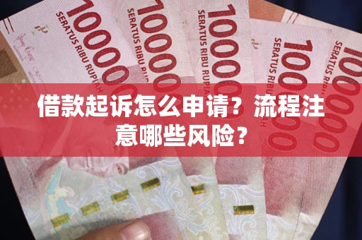 济南借款起诉怎么申请？流程注意哪些风险？