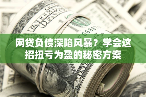 济南网贷负债深陷风暴？学会这招扭亏为盈的秘密方案